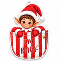 Pocket Elf UV DTF Transfer - Red Stripes