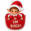 Pocket Elf UV DTF Transfer - Red Buttons