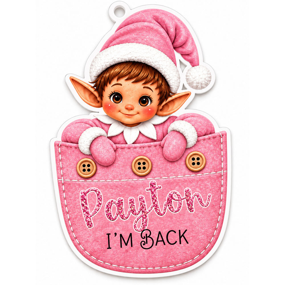 Pocket Elf UV DTF Transfer - Pink Buttons