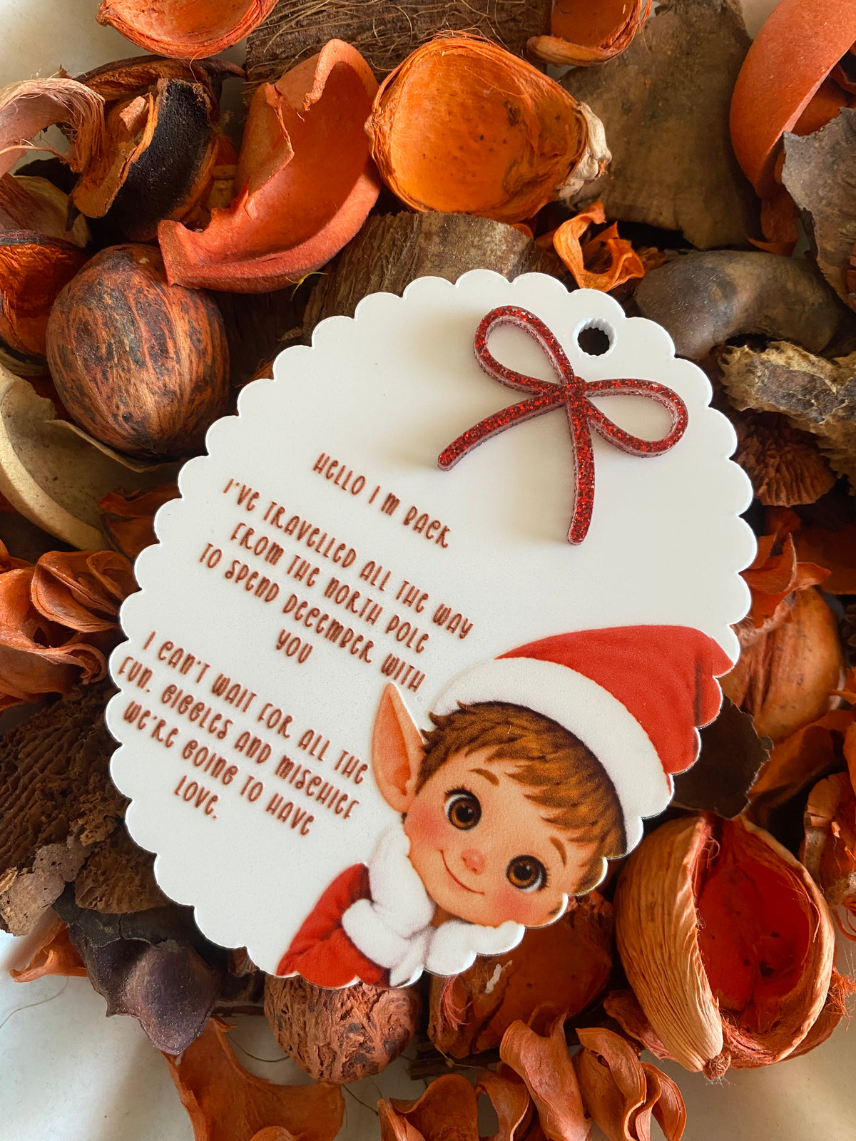 Elf SCALLOP UV DTF