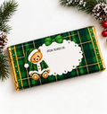 Christmas Bear Galaxy Wrapper - Green