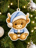 Christmas Coo UV-DTF Transfer - Blue