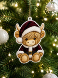 Christmas Coo UV-DTF Transfer - Burgundy