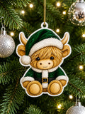 Christmas Coo UV-DTF Transfer - Green