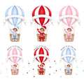 Hot Air Balloon Elf - Digital Download