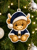 Christmas Coo UV-DTF Transfer - Navy