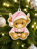 Christmas Coo UV-DTF Transfer - Pink