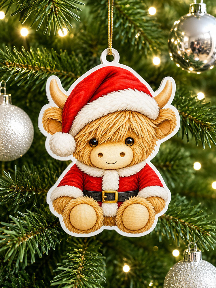 Christmas Coo UV-DTF Transfer - Red